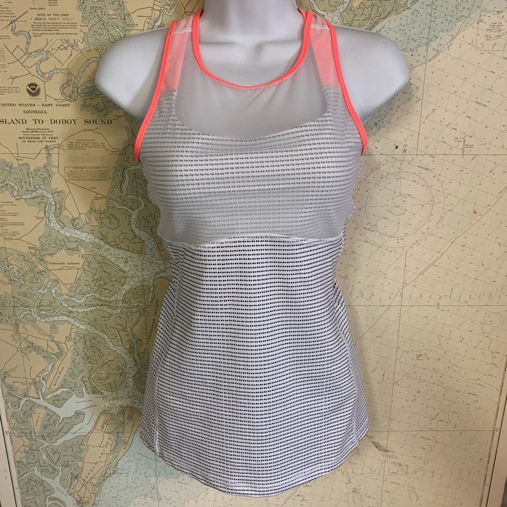 Lululemon Ready, Set, Sweat Tank 6 mesh tank cycle